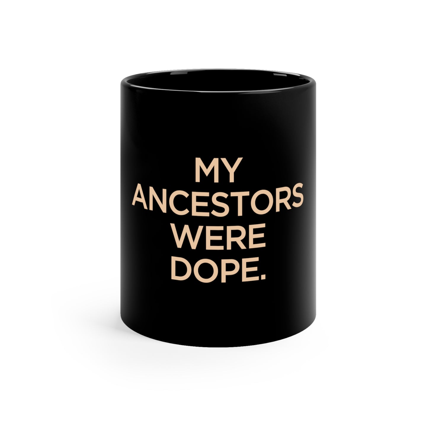 Ancestors Black Mug