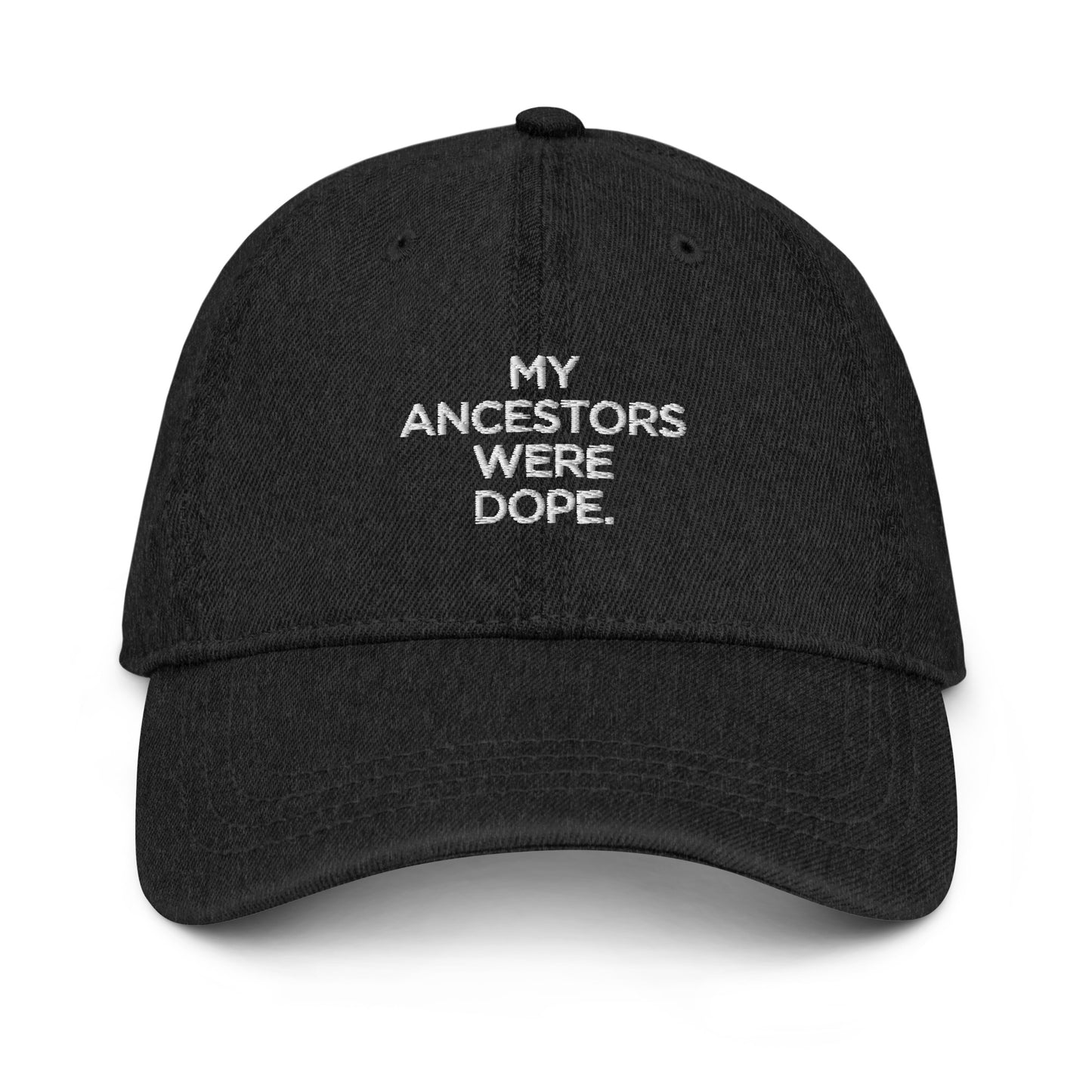 Ancestors Dad Hat (Black)